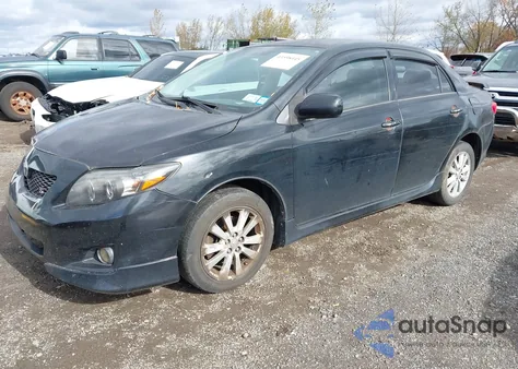 2009 Toyota Corolla S from USA, damaged, VIN 2T1BU40EX9C054649
